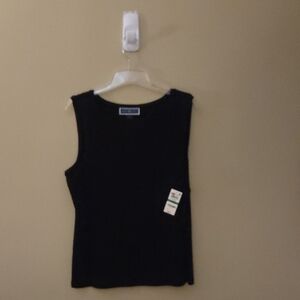 Black Sleeveless Top